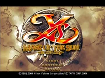 PS2版イース４実況 ３度目の樹海 part1-1 - ニコニコ動画