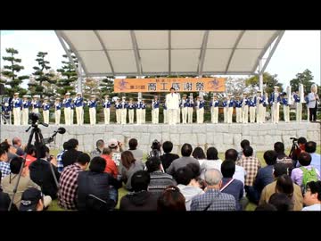 大洗町商工感謝祭 大洗高校ブルーホークスのガルパン曲演奏 ニコニコ動画