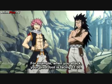 ナツとガジルのいつもの喧嘩 ニコニコ動画