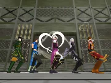 アニキと4主人公で美脚戦隊スレンダー Mmd戦国basara ニコニコ動画