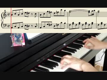 ピアノ楽譜付き Ff3 バトル2 弾いてみた ニコニコ動画