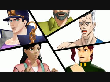ジョジョmmd うろジョジョを再現してみた その２ Nicozon