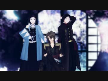Mmd刀剣乱舞 沖田総司と加州清光でヒビカセ Mmd薄桜鬼 ニコニコ動画