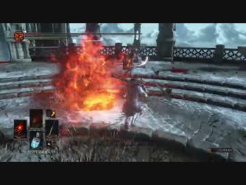 ダークソウル3 特大剣持ち呪術師で対人戦 サリ裏 ニコニコ動画