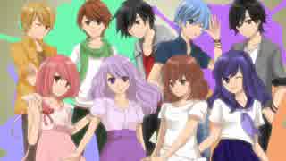 片桐えりりか 男女で男女を踊ってみた 警察8人囲い nicozon