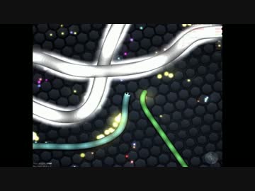 もこう先生 ミミズをでかくするゲームやってみた Slither Io ニコニコ動画