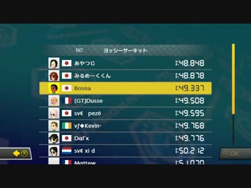 世界3位 ヨッシーサーキットta 1 49 337 マリオカート８デラックス ニコニコ動画