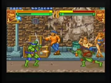 Sfc T M N T ミュータントウォーリアーズのプレイ動画 ニコニコ動画