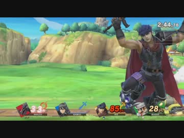 スマブラｓｐ 対戦動画 リドリーvsカムイvsアイクvsマリオ 他３戦 ニコニコ動画