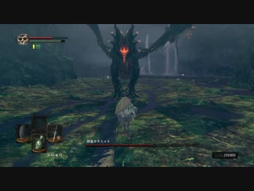 Dark Souls カンスト 黒竜カラミット 低sl 打刀 ニコつい