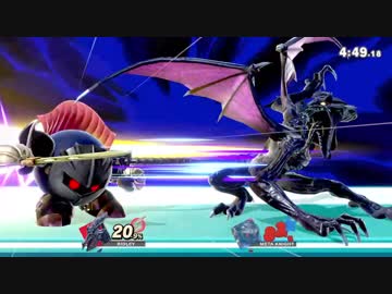 スマブラsp Noobなリドリー対戦動画その１５ ニコニコ動画