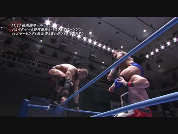 2019/11/11　2019 世界最強タッグ決定リーグ戦【開幕戦】　11.11後楽園ホール　第4試合