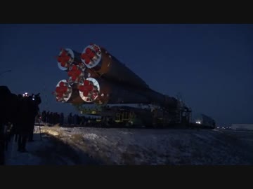 2017/12/15 ソユーズ53S(MS07)ロールアウト2