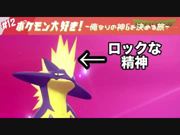 ポケモン盾剣 ポケモン大好き 俺なりの神6を決める旅 12 ニコニコ動画