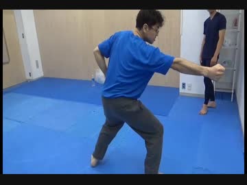 後ろ足の寄せ 八極拳オンラインクラス 第２回スクーリング