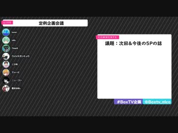 【会員限定】議事録的動画（企画会議 2022/02/06 前半部分）