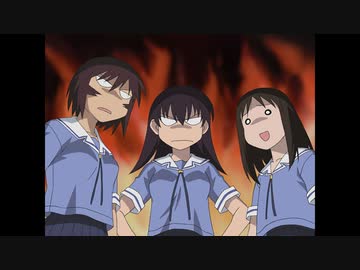 あずまんが大王 第13話｢ノーガード戦法｣｢S｣｢中間テスト｣｢結成｣｢能力｣