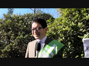 【愛知県知事選挙】上原しゅんすけ候補ぶら下がり取材