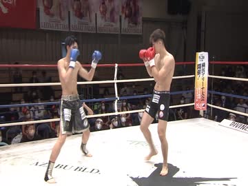 2021/6/25　【Krush.126】　稲垣 柊  vs  塚本 拓真