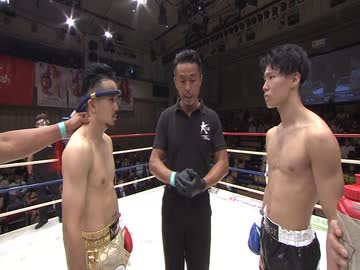 2021/6/25　【Krush.126】　新美 貴士  vs  岡嶋 形徒