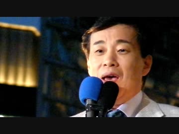 大川隆法・幸福実現党総裁街頭演説（2009年8月27日撮影）