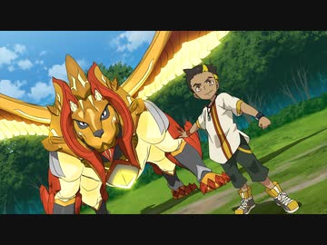 爆丸レジェンズ 第2話「究極の爆丸、ハノージ！！」「ノヴァコア」