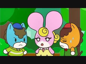 アニメ「ぐんまちゃん」シーズン２ 第8話「どうする？みーみ」、「ダルマ対ハニワ」、「どうしちゃったの？ぐんまちゃん」