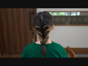 【ロングヘア】くるりんぱ玉ねぎヘア【杏　第３弾 】