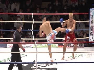 2022/1/28　【Krush.133】　中島 千博 vs 友尊