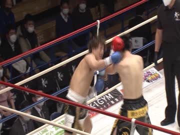 2022/2/20　【Krush.134】　松本 篤人 vs 斉藤 雄太