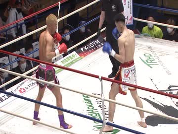 2022/4/30　【Krush.136】　水津 空良 vs 犬童 凛