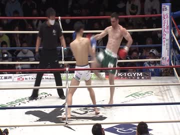 2022/4/30　【Krush.136】　ヴィトー・トファネリ vs 稲垣 柊