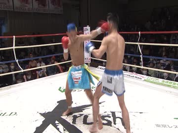 2022/4/30　【Krush.136】　森坂 陸 vs 竹内 将生