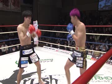 2022/4/30　【Krush.136】　西京 佑馬 vs 増井 侑輝