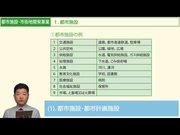令和７年受験用[Step.1都市計画法03]都市施設・市街地開発事業