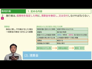 令和７年受験用[Step.2土地区画整理法03]換地計画