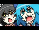 【東方】てゐとチルノのスーファミ【手描き】