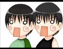 【手書きテニス】 海堂兄弟のメロンパン争い