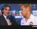 本田圭佑 セビージャ×CSKAモスクワ　UEFA-CL決勝Ｔ 試合後インタビュー