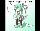 【初音ミク】お父さんの後のトイレは臭い【オリジナル】