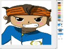 手ブロ　円堂さん　無理やり　描いてみた　コメで実況＆反省