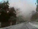 奥多摩を走っていたら雪が降ってきたがABSは役に立たなかった