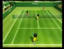 Wiiスポのテニスをやってみた２
