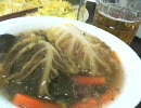 酒飲みながらロールキャベツ作ってみた
