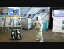 通天閣ロボ、ASIMOを表敬訪問