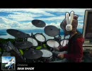 青空の下で SIAM SHADE の 「Dreams」 叩いてみた。