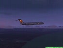 【夜間横風着陸】静岡空港JAL最終便の動画に尾ひれをつけてみた【FS2004】