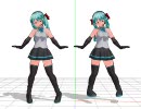 【MMD】ミク子さんにハイヒールを作ってあげました。【3Dカスタム少女】