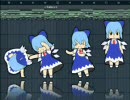 D-89を打ち込んだのでチルノに踊ってもらいました【Fruity Dance】