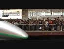 つばさ18号（さよなら400系）東京駅到着＆出発動画